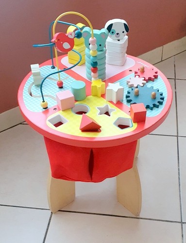 Table activité bois - en, janod