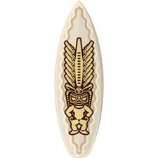 Planche surf tiki logo - surf, 2