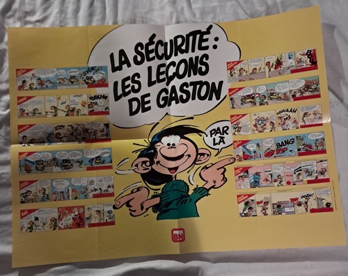 Franquin poster publicitaire - franquin,
