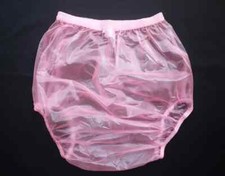 1 culotte rose XL en plastique