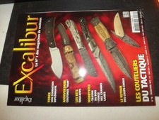 ** Revue Excalibur n°76 Couteliers du tactique / Forge des grandes lames 