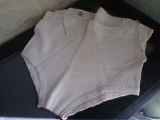 Petit Bateau Ancienne layette culotte haute enfant 7/8 ans bain.