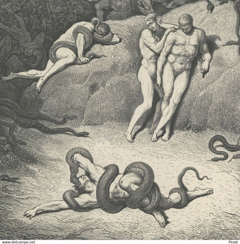 Agnello changé serpent - changé,