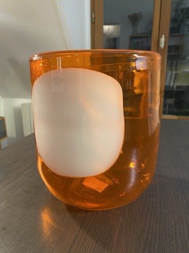 Photophore verre soufflé - ,