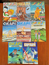 Lot 9 OKAPI n° 204 à 211 (sauf 207) - Vintage 1980 Claveloux Wininger + 4 suppl.