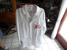 2 Blouses de travail blanches pour homme en polycoton taille 50/52 neuves