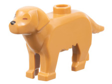 LEGO 69962pb02 Kate Bishop, Marvel Dog, Labrador / Golden Retriever with Black R