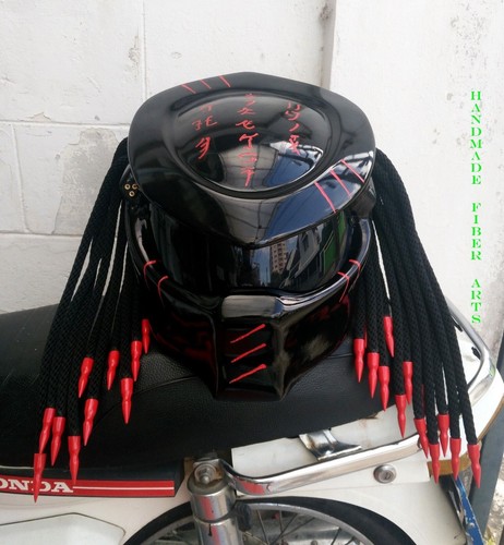 Casque moto predator - de,