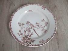 Plat rond de Gien modèle