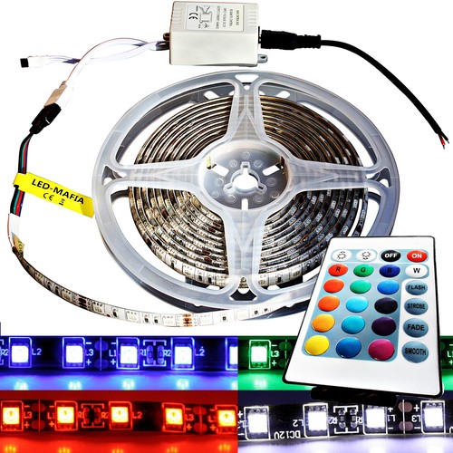Rgb 240v bande led - 1m,