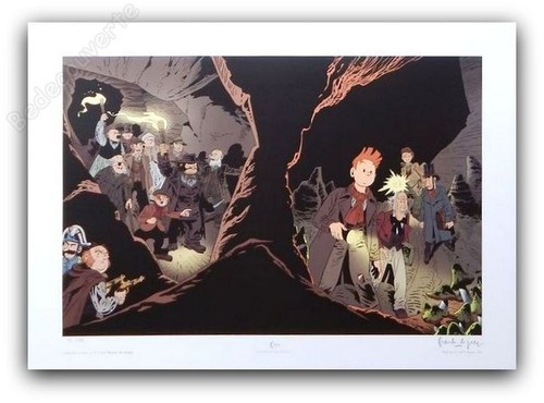 Affiche gall spirou et - affiche,