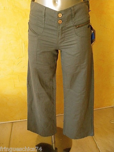 Pantalon toile chanvre - pantalon,