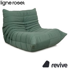 Ligne Roset Tissu Togo Fauteuil Vert Menthe Neuf