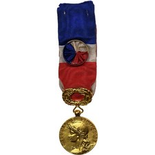 France, Honneur et Travail, Commerce et Industrie, Médaille, 1962, Excellent