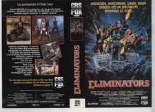 jaquette video(seul sans vhs-ELIMINATORS-C B S-