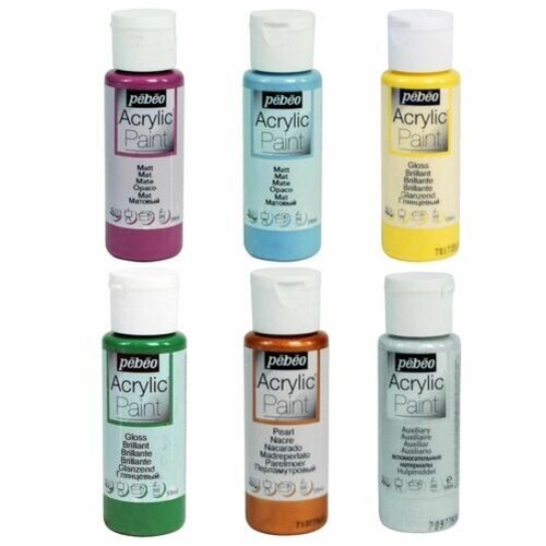 Peinture acrylique pebeo 59ml - peinture,