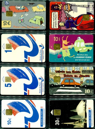 Stationnement lot de 8 - stationnement,