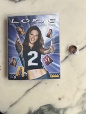 LORIE MON ALBUM  PHOTOS 72 PHOTOCARDS COMPLET PANINI + BADGE EN CADEAU