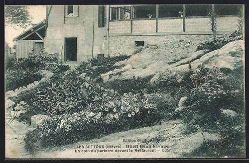 Cpa les settons - cpa,
