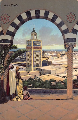 Tunisie tunis vue de - -, la