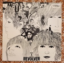 The Beatles ‎ Revolver - LP 12" Fra Réissue PM 251 / IDN Imprimeur (EX/EX+)