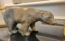 Sculpture en bronze Ours