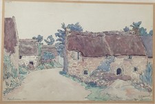 Gravure Pochoir Ancien