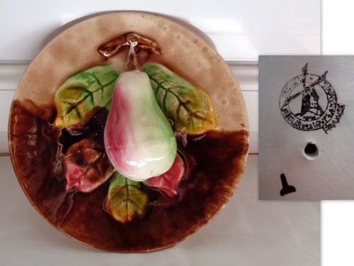 Ancienne assiette trompe - assiette,