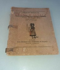 Livre Ancien " Ceux D'Alsace "