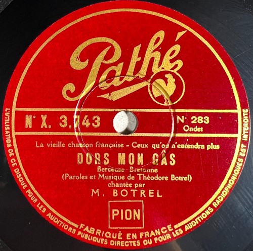 Théodor botrel dors mon - dors,