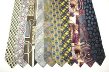 Lot De 10 Cravates En Soie
