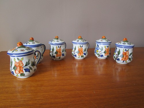 Pots crème avec - à,