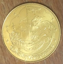 MDP 2010 DISNEY MICKEY PETER PAN MÉDAILLE MONNAIE DE PARIS JETON MEDALS COINS