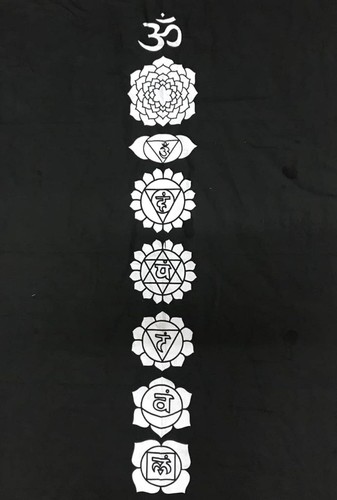 Mandala sept chakra tenture - sept,