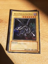 Carte Yu Gi Oh Dragon Noir Aux Yeux Rouges 1ere Edition ultra rare