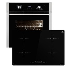 Cuisinière: 60cm Four encastrable EB8005ED + 77cm Plaque Induction IH87704RL