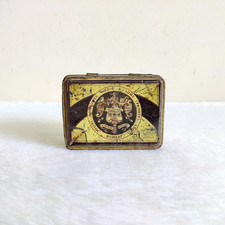 Vintage Messrs Nowrosjee Wadia & Sons Bague Voyageurs Publicité Boite Boîte