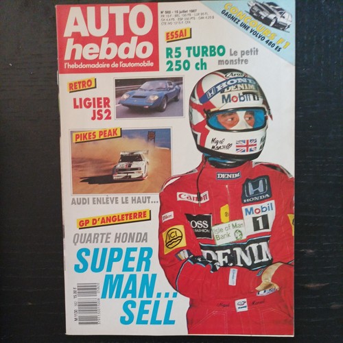Autohebdo582 renault turbo 2 - 5,