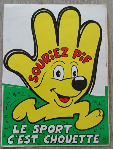 Autocollant vintage ancien