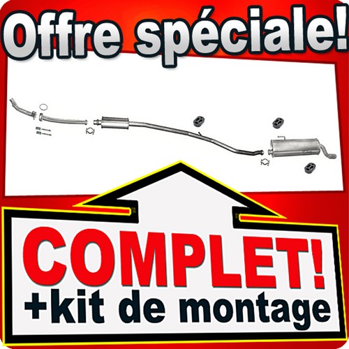 échappement pour peugeot 206 - peugeot,