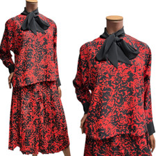 Ensemble Jupe Blouse Vintage