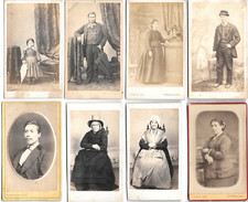 Lot 8 Photo CDV Famille MALGA Fabricant Parapluie Castelnaudary circa 1860