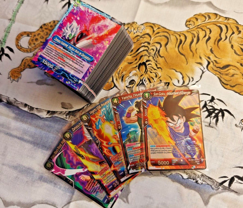 Lot 100 cartes dragon - lot, ball