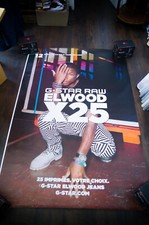 G-STAR ✯ PHARRELL WILLIAMS B French Vintage Advertising Fashion Poster Original