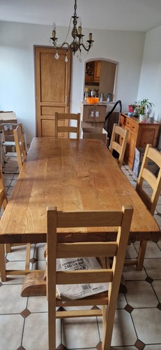 Grande table salle à - table, de