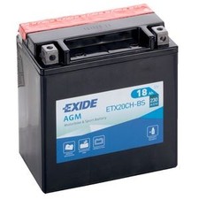 BATTERIE MOTO ETX20CH-BS EXIDE 12V 18AH 230A
