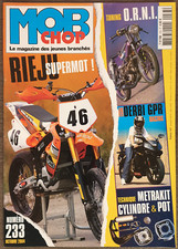 Mob Chop magazine Motorcycle Octobre October 2004 Numéro Number 233 French