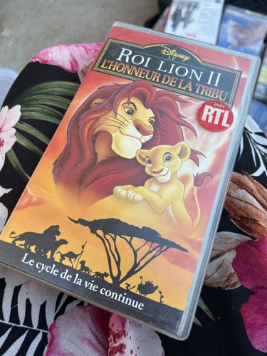 Vhs disney roi - disney, lion