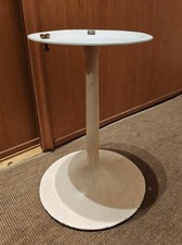 Vintage 70 pied design tulipe métal tabouret ou table dlg knoll saarinen...