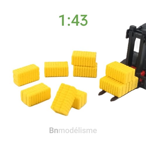 Lot bottes paille 43 - paille, 1/43